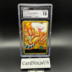 CGC GEM MINT 10 DON!! Card Nami PRB-02 [Gold Frame] THE BEST vol.2 One Piece 8 - Image 1