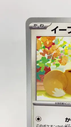 Pokemon Card Japanese Eevee sv5a 050/066 Art Rare Style Cute Illustration - Image 2