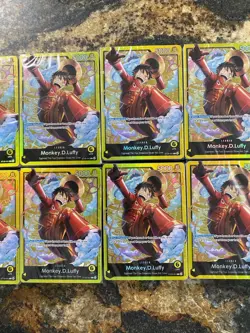 Monkey.D.Luffy ST29-001 Sealed Starter Deck One Piece Cards English X10 - Image 3
