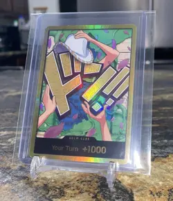 Nico Robin Gold DON Card - One Piece: PRB02 ‘The Best Vol 2’ Rare Gold DON!! - Image 2