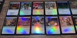 Magic the Gathering Marvel's Spider-Man 80 Card Common Foil Lot - Image 3