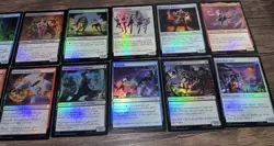 Magic the Gathering Marvel's Spider-Man 80 Card Common Foil Lot - Image 4