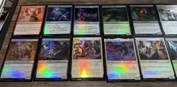 Magic the Gathering Marvel's Spider-Man 80 Card Common Foil Lot - Image 5