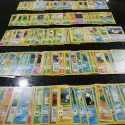 WOTC Pokemon Base Set Card Lot 100+ LP-HP Vintage • Actual Cards Shown - Image 2