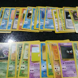 WOTC Pokemon Base Set Card Lot 100+ LP-HP Vintage • Actual Cards Shown - Image 4