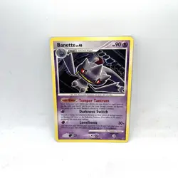 Banette 19/127 Platinum Regular MP Pokemon TCG Card - Image 1