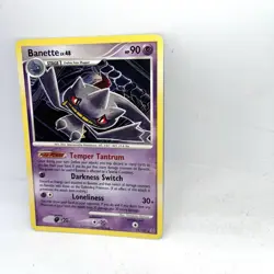 Banette 19/127 Platinum Regular MP Pokemon TCG Card - Image 3