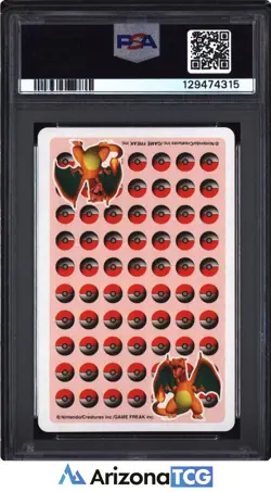 Pokemon Stadium 1998 Machop Jack Of Clubs Red Playing Card Japanese PSA 9 - Image 2