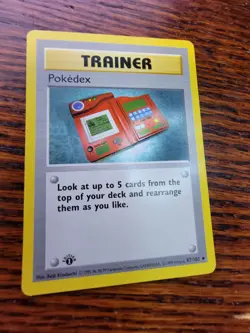 Pokemon Card - 1st Edition Pokedex Base Set (Shadowless) 87/102 - Image 2