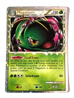 Meganium HGSS08 Promo Holo Rare 2010 HeartGold SoulSilver MP Pokemon Card - Image 1