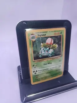 Ivysaur 30/102 Base Set Uncommon Pokemon Card Unlimited Edition 1999 WOTC - Image 2