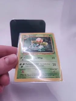 Ivysaur 30/102 Base Set Uncommon Pokemon Card Unlimited Edition 1999 WOTC - Image 4