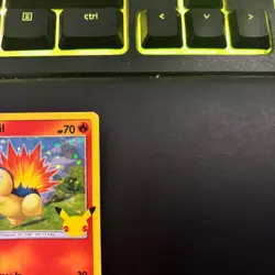 Pokemon Card Cyndaquil 10/25 McDonalds 25th Anniversary Holo NM - Image 4