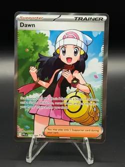 Dawn 118/094 Ultra Rare Full Art NM Pokemon Card Phantasmal Flames Trainer - Image 1