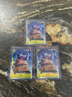 Jinbe ST29-005 Parallel Starter Deck Promo One Piece Card English X3 - Image 1