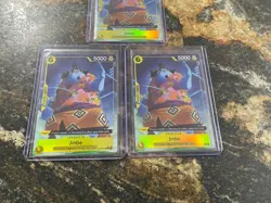Jinbe ST29-005 Parallel Starter Deck Promo One Piece Card English X3 - Image 2