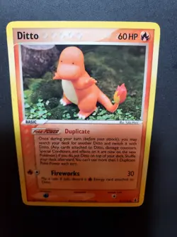 Pokemon Card TCG Ditto (Charmander) 61/113 Delta Species 2005 Regular non-holo - Image 3