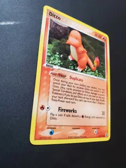 Pokemon Card TCG Ditto (Charmander) 61/113 Delta Species 2005 Regular non-holo - Image 5