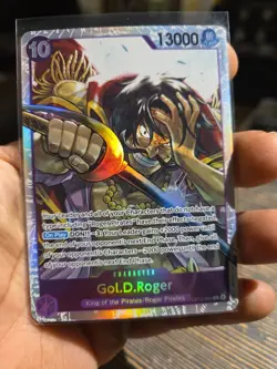 Gol. D. Roger (SR) Op13-064 One Piece Card Carrying On His Will English - Image 1