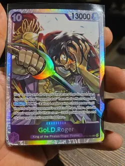 Gol. D. Roger (SR) Op13-064 One Piece Card Carrying On His Will English - Image 3
