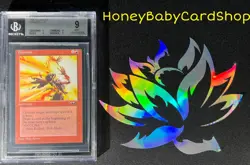 MTG Alliances 1996 Burnout BGS 9.0Q (Quad) MINT Silver Age Iconic Staple - Image 4