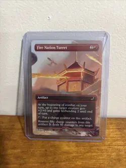 Fire Nation Turret (Borderless) - Avatar: The Last Airbender: Eternal(Non-Foil) - Image 1