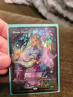 Bloom Tender (0390) (Showcase) Lorwyn Eclipsed Foil - NM and In Hand - Image 1