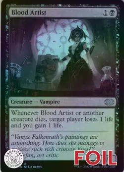 MTG Blood Artist (70) | NM Foil | Double Masters 2022 {2X2} - Image 1