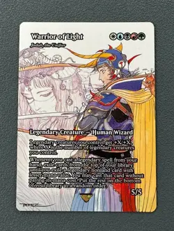 Jodah, the Unifier Final Fantasy Through the Ages Hand Painted Altered Art Tentz - Image 1