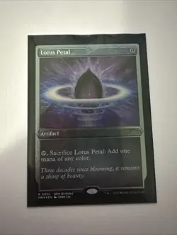 Lotus Petal (Foil Etched) Unique and Miscellaneous Promos Foil - Image 1