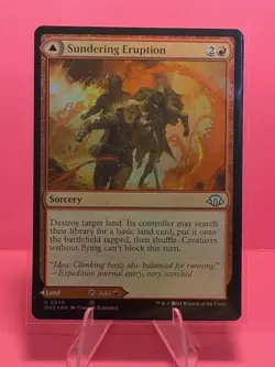 Sundering Eruption Modern Horizons 3 Foil - Image 1