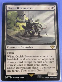 MTG Magic: The Lord of the Rings: Orcish Bowmasters #0103 Rare - NM - Image 1