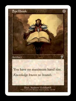 MTG Spellbook LP Light Play Seventh Edition [2163] - Image 1