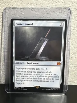 Magic The Gathering Final Fantasy Buster Sword Regular 0225 - Image 1