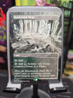 Hushwood Verge (Borderless) Duskmourn: House of Horror Regular - Image 1