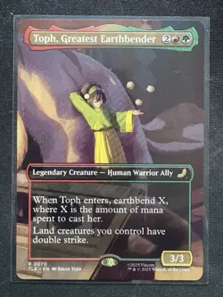 Toph, Greatest Earthbender (Borderless) Avatar: The Last Airbender: MTG - Image 1