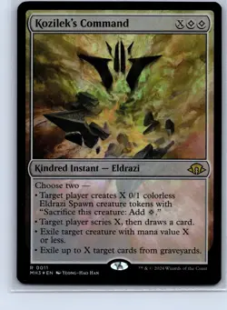 Modern Horizons 3 #11 Kozilek's Command Foil - Image 1