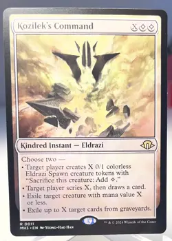 Magic MTG Kozilek's Command - Modern Horizons 3 NM Rare Instant #11 - Image 1