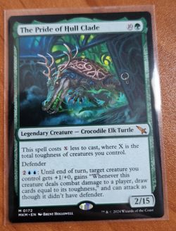 Magic MTG The Pride of Hull Clade MKM 0172 Regular Mythic - NM condition - Image 1