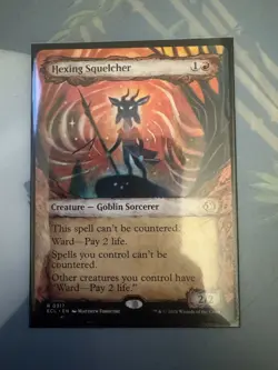 Hexing Squelcher (Showcase) Lorwyn Eclipsed Regular NM - Image 1
