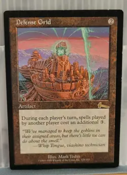 Mtg DEFENSE GRID MP Urza's Legacy 125/143 -Argo- - Image 1