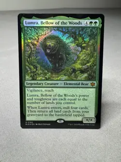Lumra, Bellow of the Woods Bloomburrow Foil - Image 1