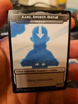 MTG - Avatar: The Last Airbender - Aang, Awoken Avatar Marit Lage Token - NM - Image 1