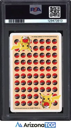 Pokemon Stadium 98 Graveler Queen of Clubs Yellow Playing Cards Japanese PSA 10 - Image 2