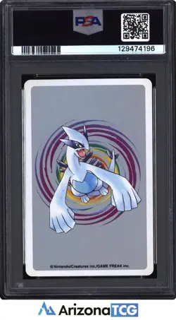 Pokemon 2000 Golem 076 3 Of Clubs Pokemon Silver Playing Card Japanese PSA 9 - Image 2