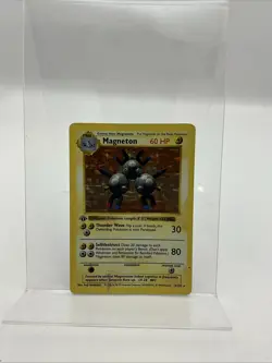 Pokemon First Edition Shadowless Magenton Base Set 9/102 HP - Image 1
