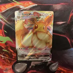 Pokemon Eevee VMAX SWSH087 Black Star Promo TCG Card - Image 1