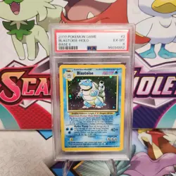 PSA 6 Blastoise 2/130 Holo Rare - Base Set 2 - Pokemon TCG - SHIPS FAST - Image 1