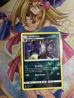 Umbreon 120/214 Rare Reverse Holo Pokemon Lost Thunder Clean Card FREE SHIPPING - Image 1