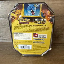 Pokemon TCG Hidden Fates Gyarados GX Tin - Factory Sealed - English - Image 3